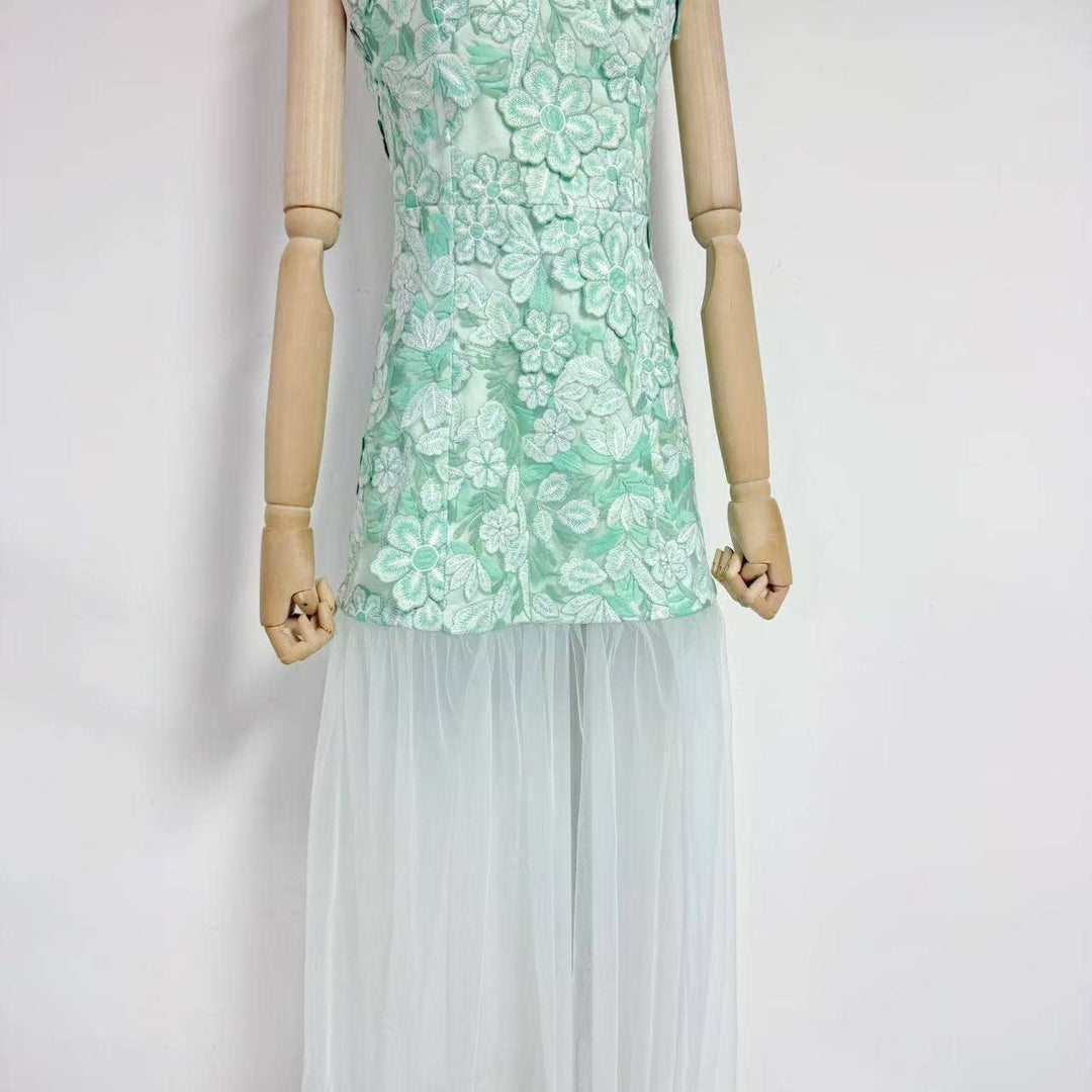 Alice Strapless Mesh Gown