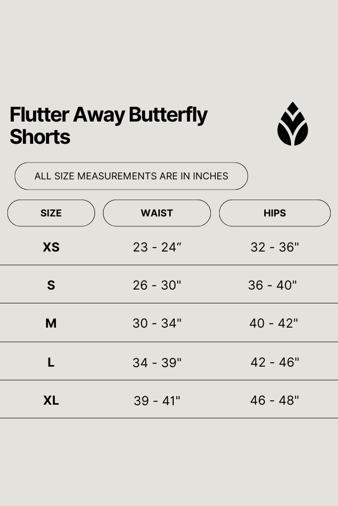 Aileen butterfly shorts