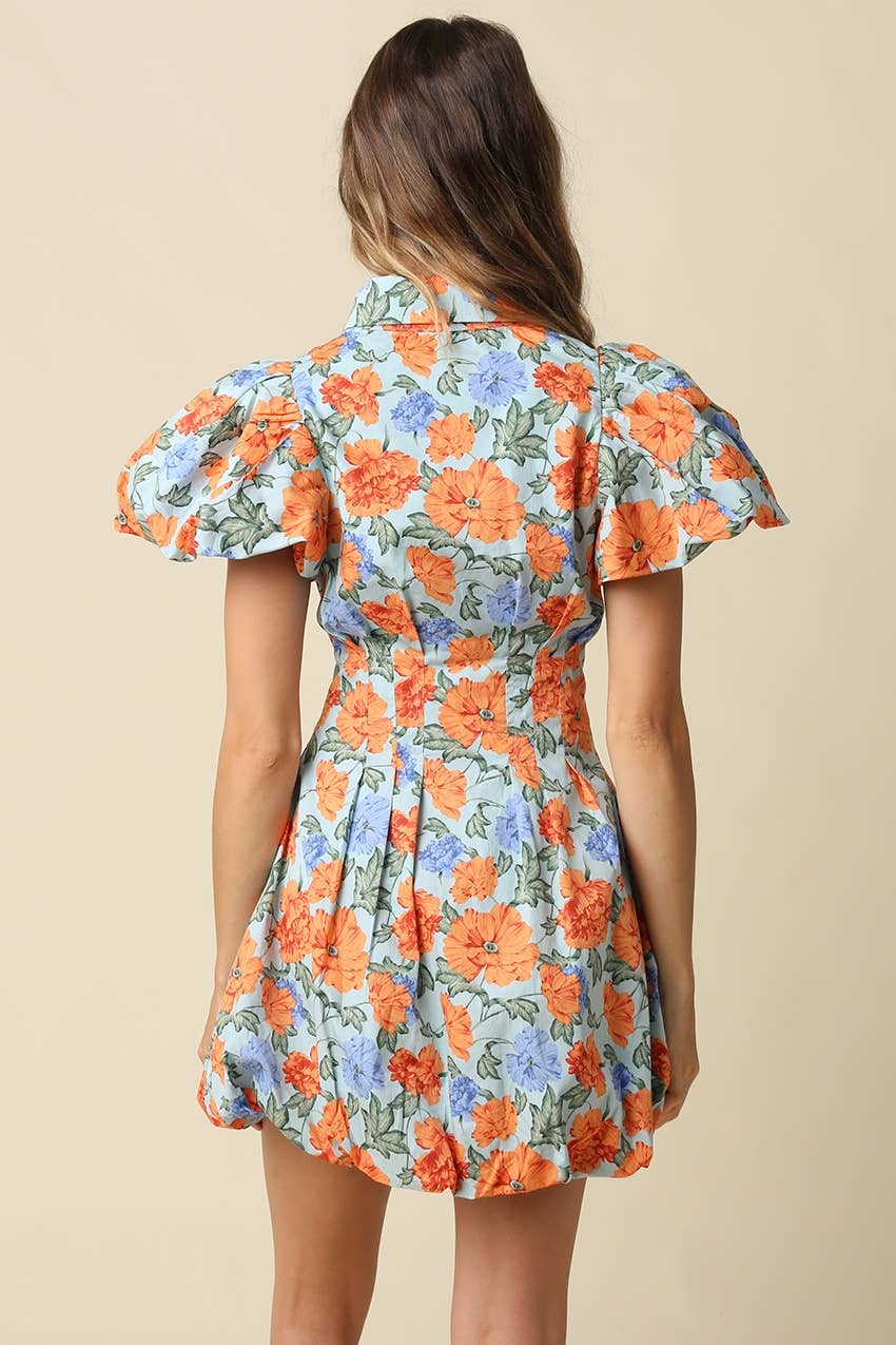 Rory Puff Sleeve Mini Dress