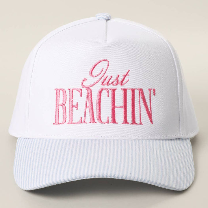 Just Beachin' Trucker Hat