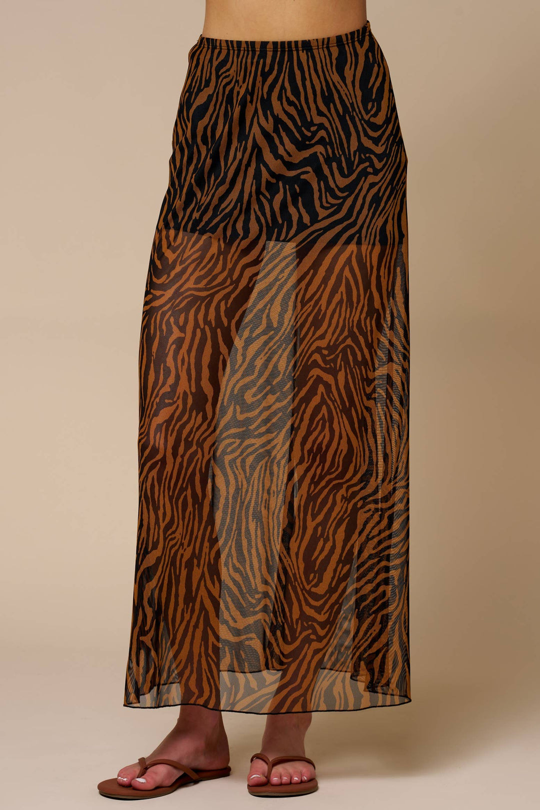 Tiger Babe Maxi Skirt