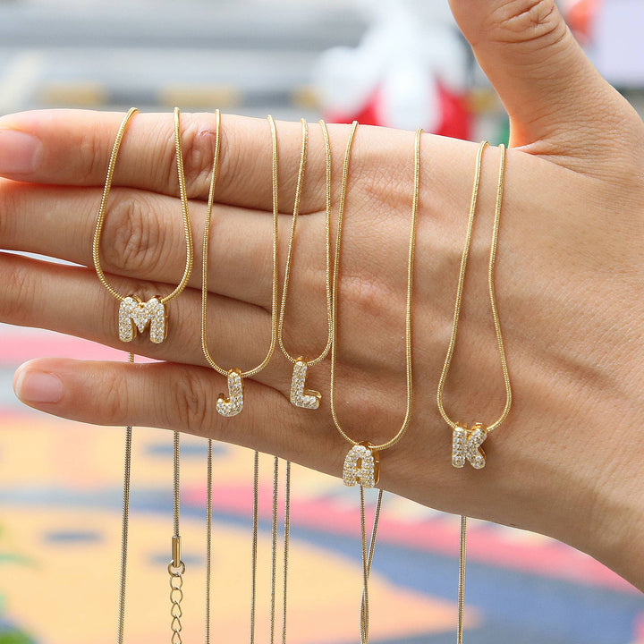 Initial Letter Necklace