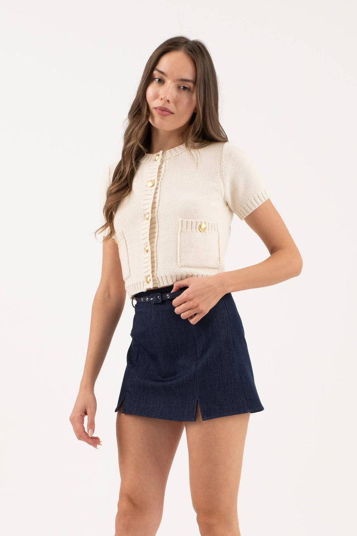 Abby Cropped Sweater