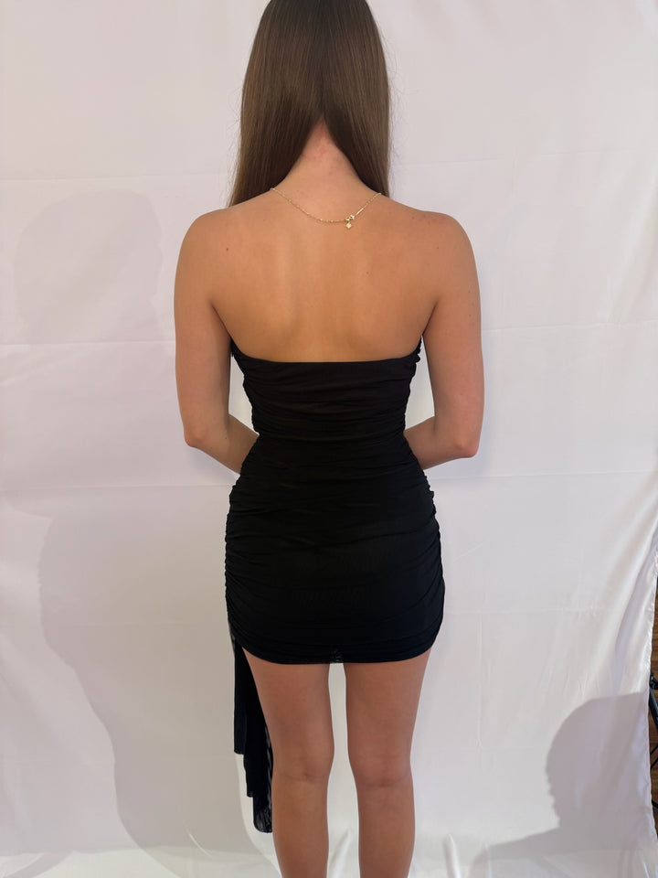 Kingsley Drape Mini Dress