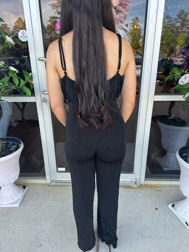 Black jumpsuit