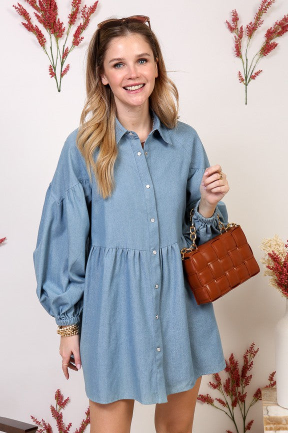 Layla Denim Dress