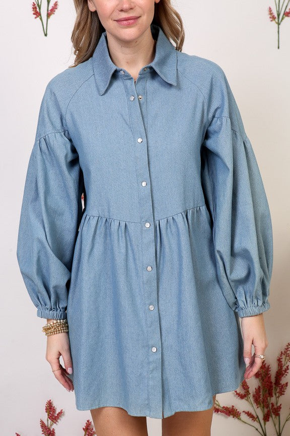 Layla Denim Dress