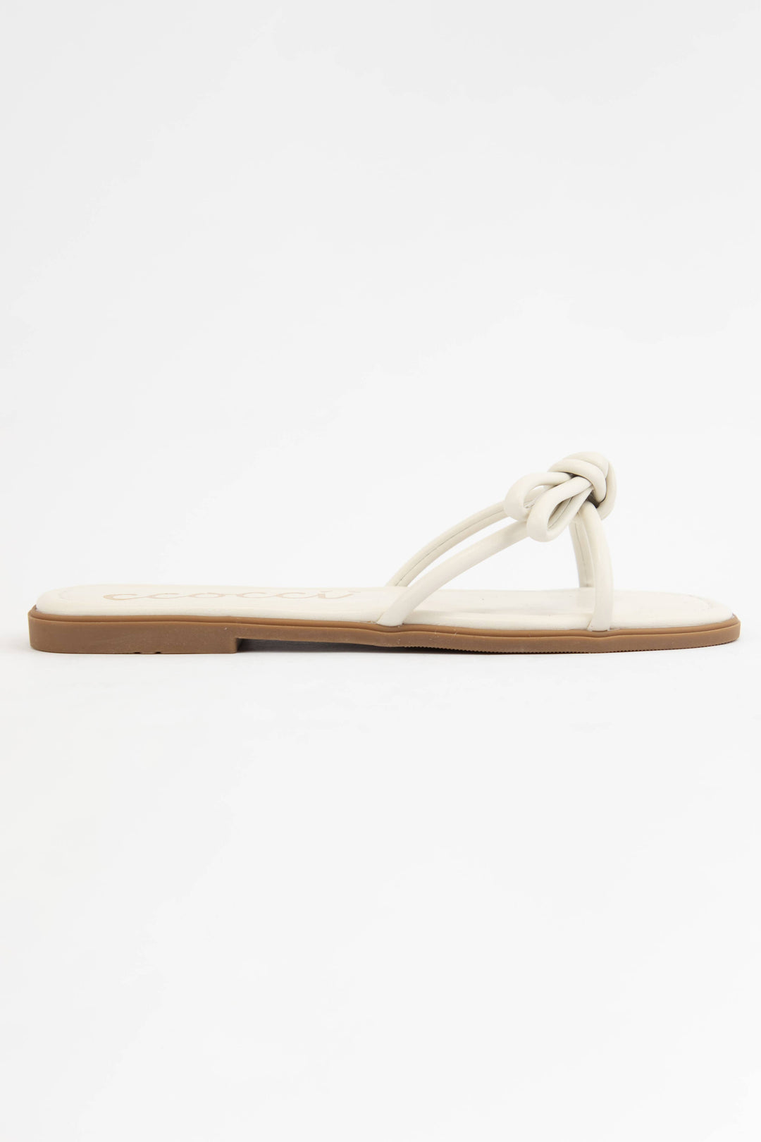 CIARA BOW KNOTTED SLIP ON SANDAL