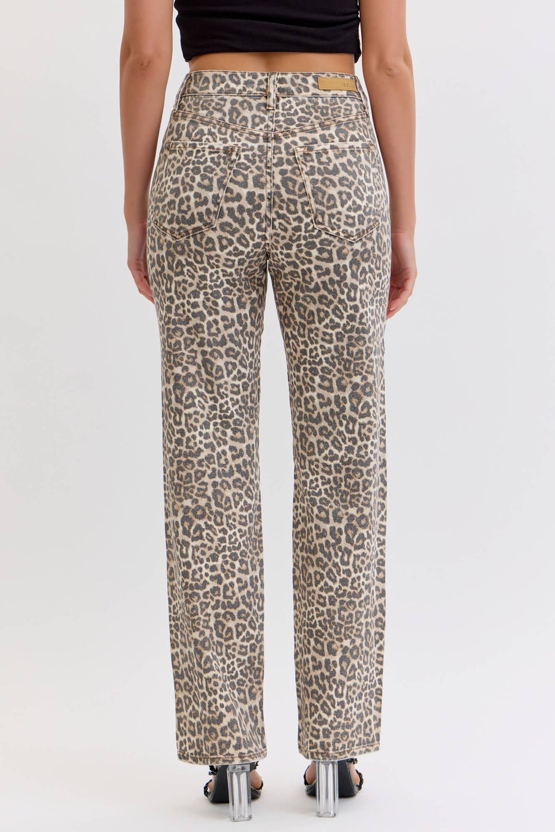 Meghan Leopard Jeans