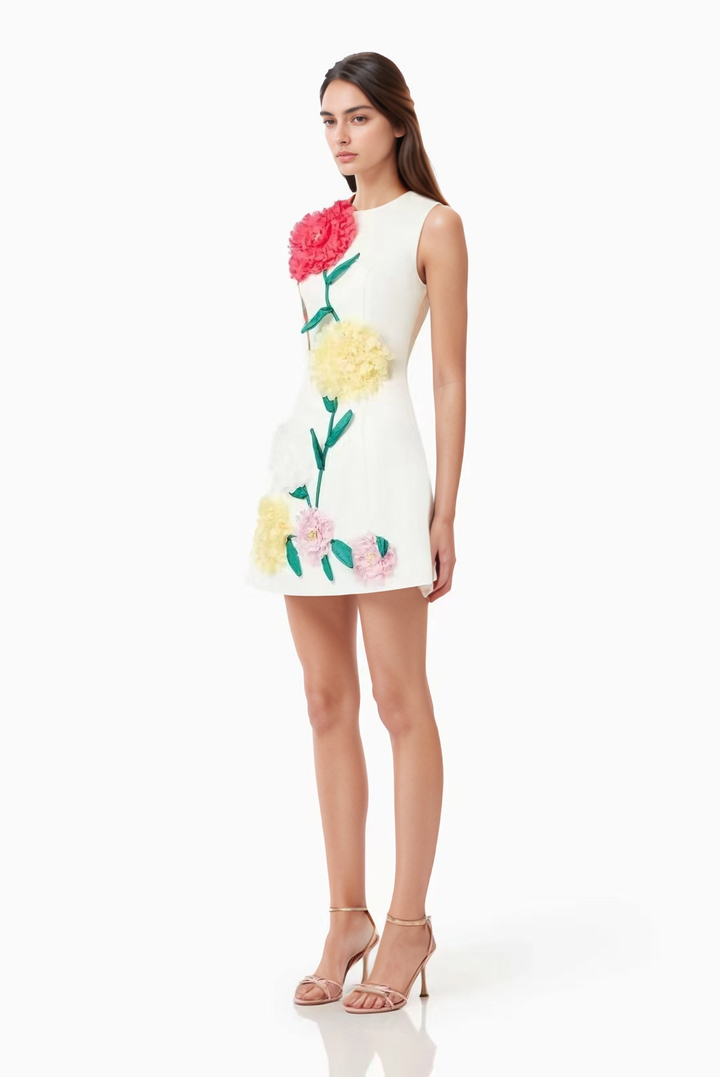 Elle Embroidered Dress