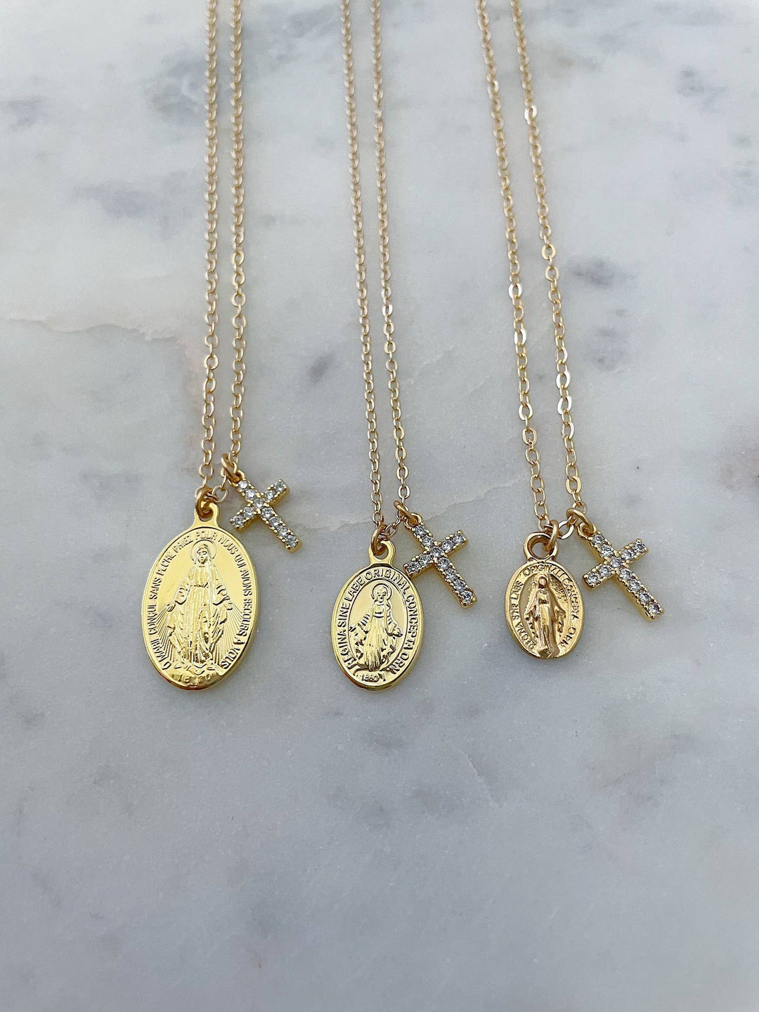 Virgin Mary Necklace