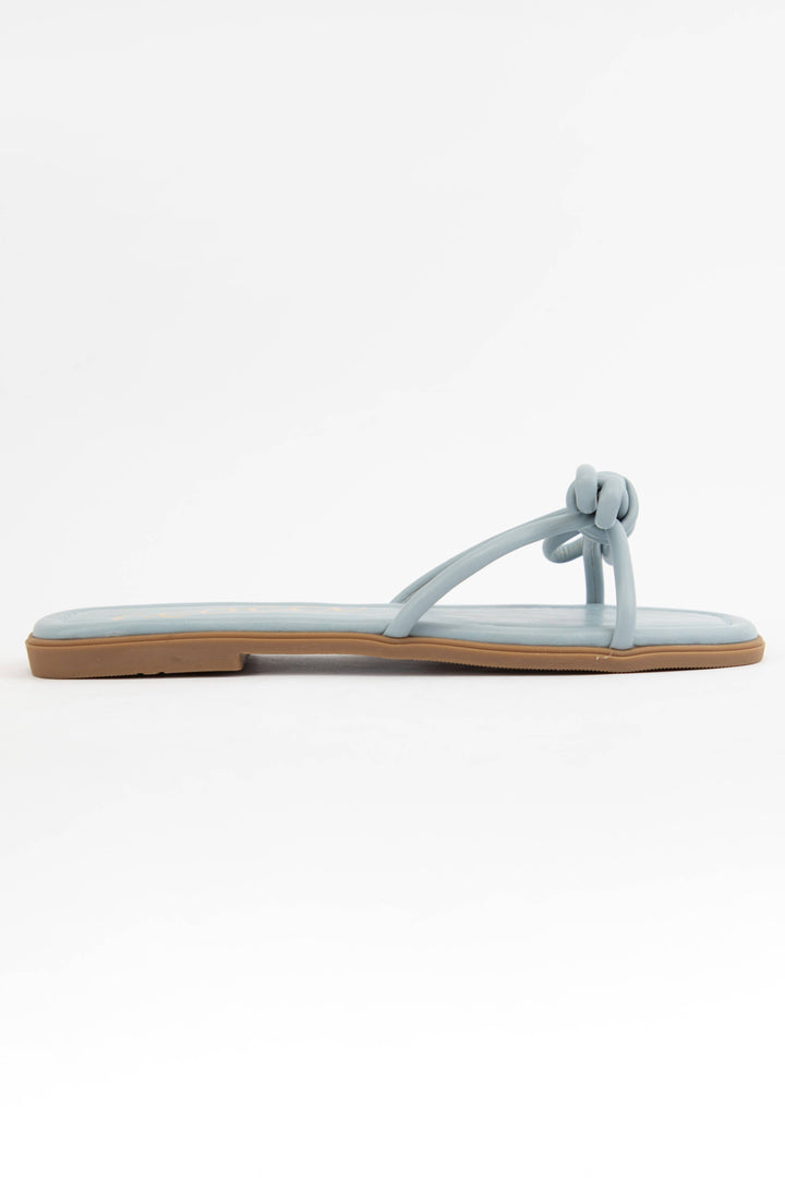 CIARA BOW KNOTTED SLIP ON SANDAL