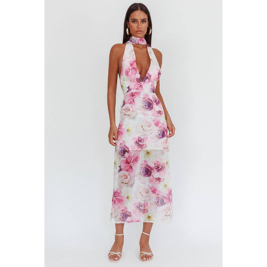 Kim FLORAL MAXI DRESS
