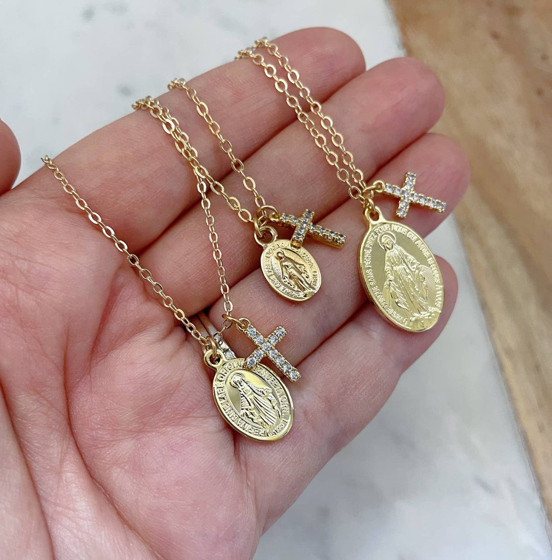Virgin Mary Necklace