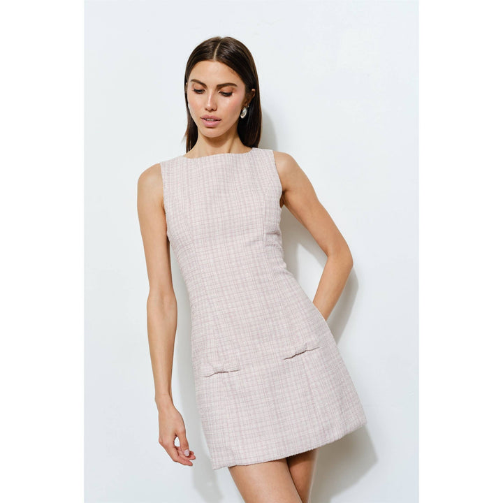 Camille Bow Detail Shift Dress