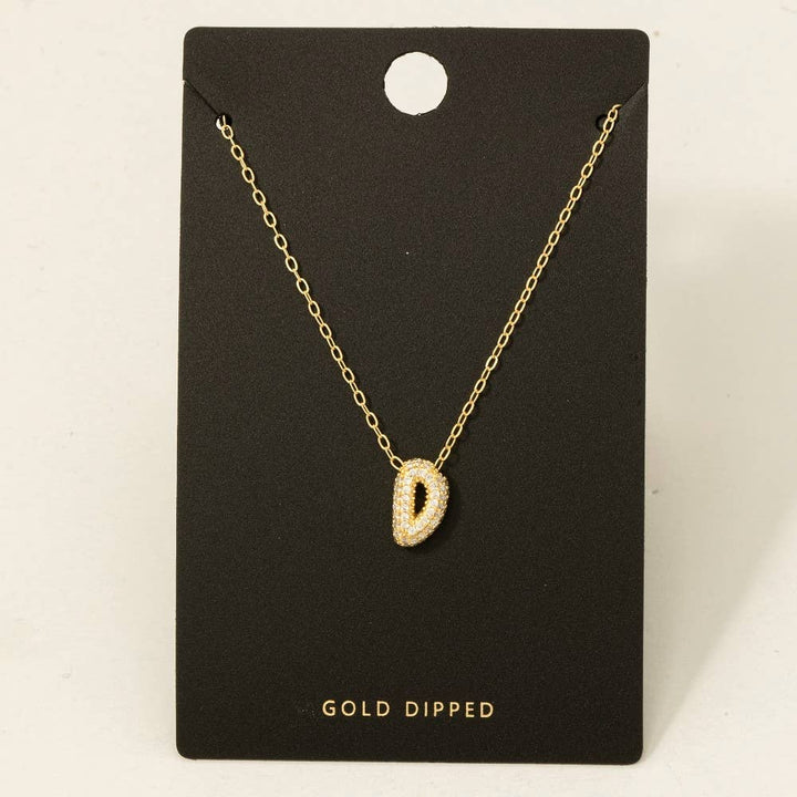 Gold Letter Necklace