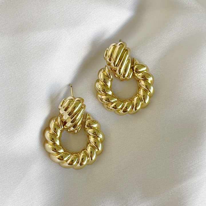 Old City Croissant Gold Filled Earrings