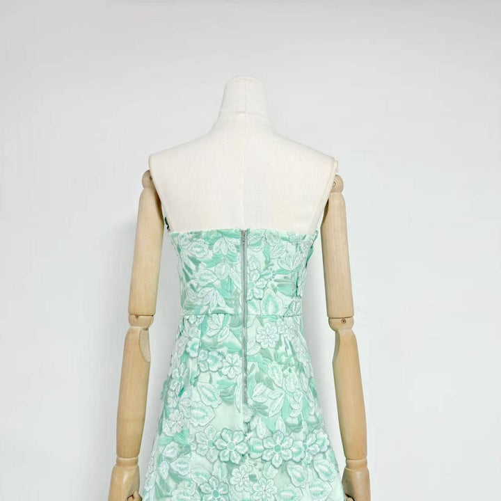 Alice Strapless Mesh Gown