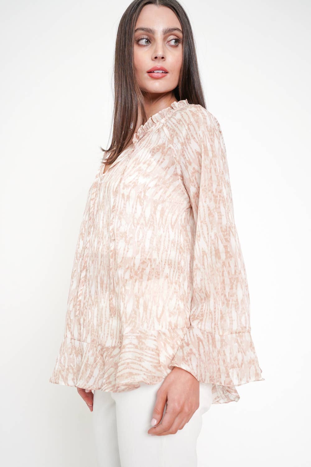 Lena Chiffon Blouse