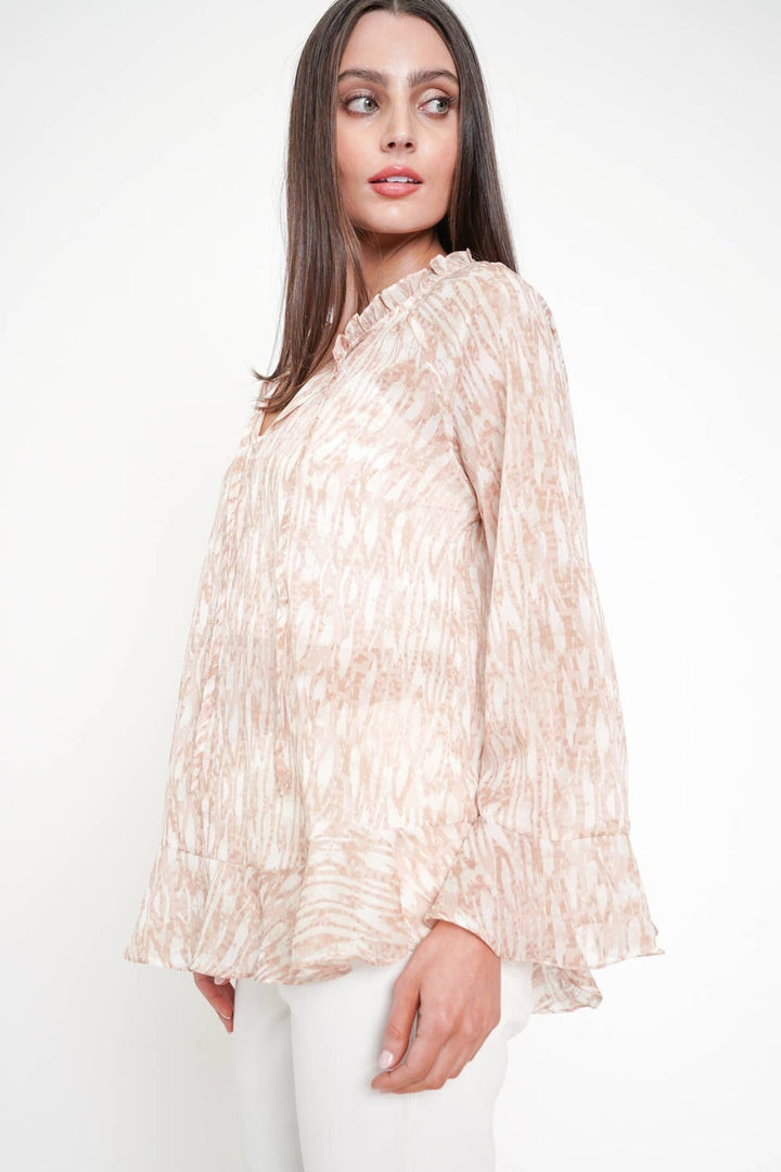 Lena Chiffon Blouse