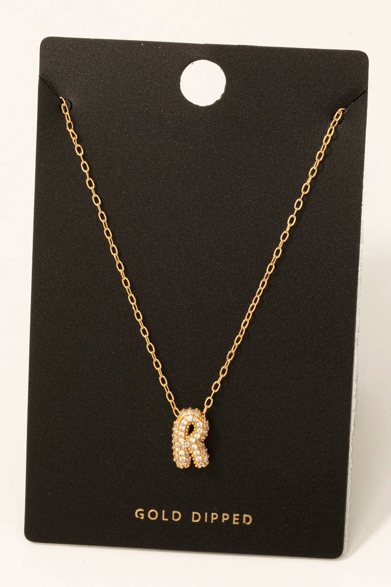 Gold Letter Necklace