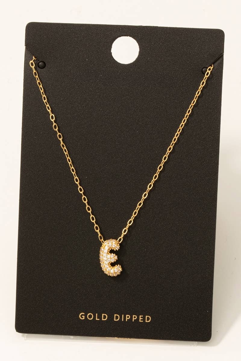 Gold Letter Necklace