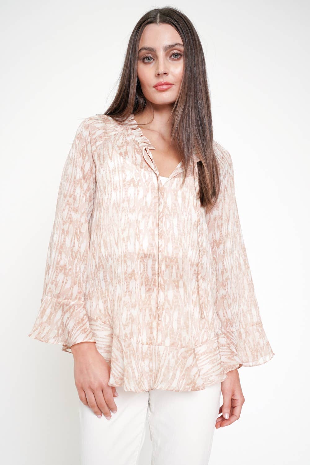 Lena Chiffon Blouse