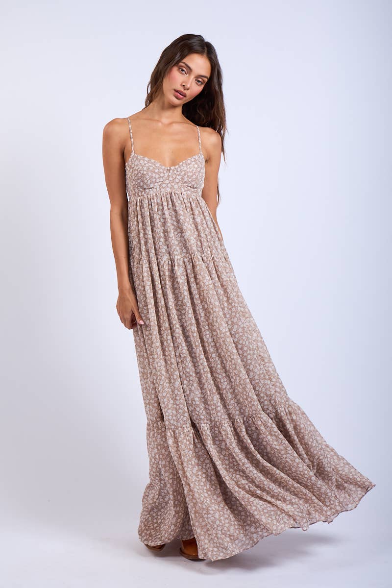 Caroline maxi dress